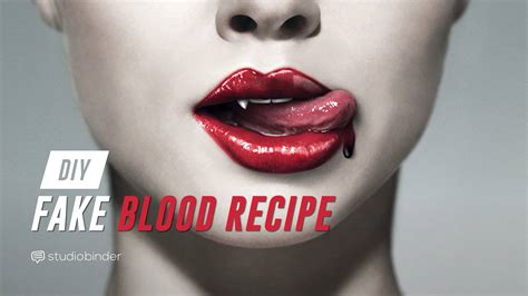 The Best DIY Fake Blood Recipe [with FREE Blood Spectrum]